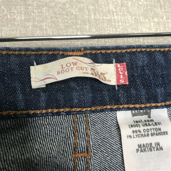 Levi’s Low Boot Cut 545 Jeans - Picture 4 of 6